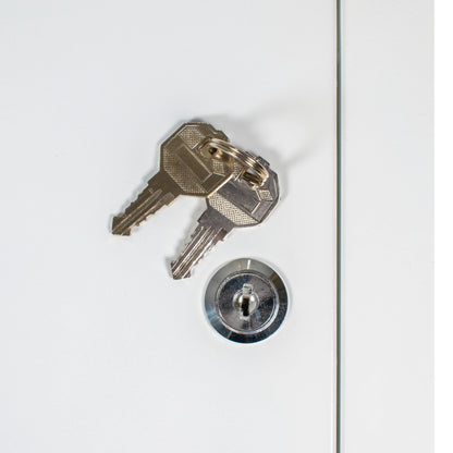 Access Panel Door Metal With Lock, White 150mm x 200mm