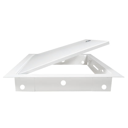 Access Panel Door Metal With Lock, White 200mm x 250mm