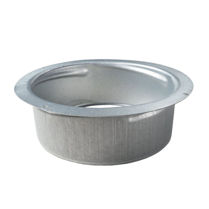 White Metal Extract Ceiling Valve 125mm - Anemostat SV