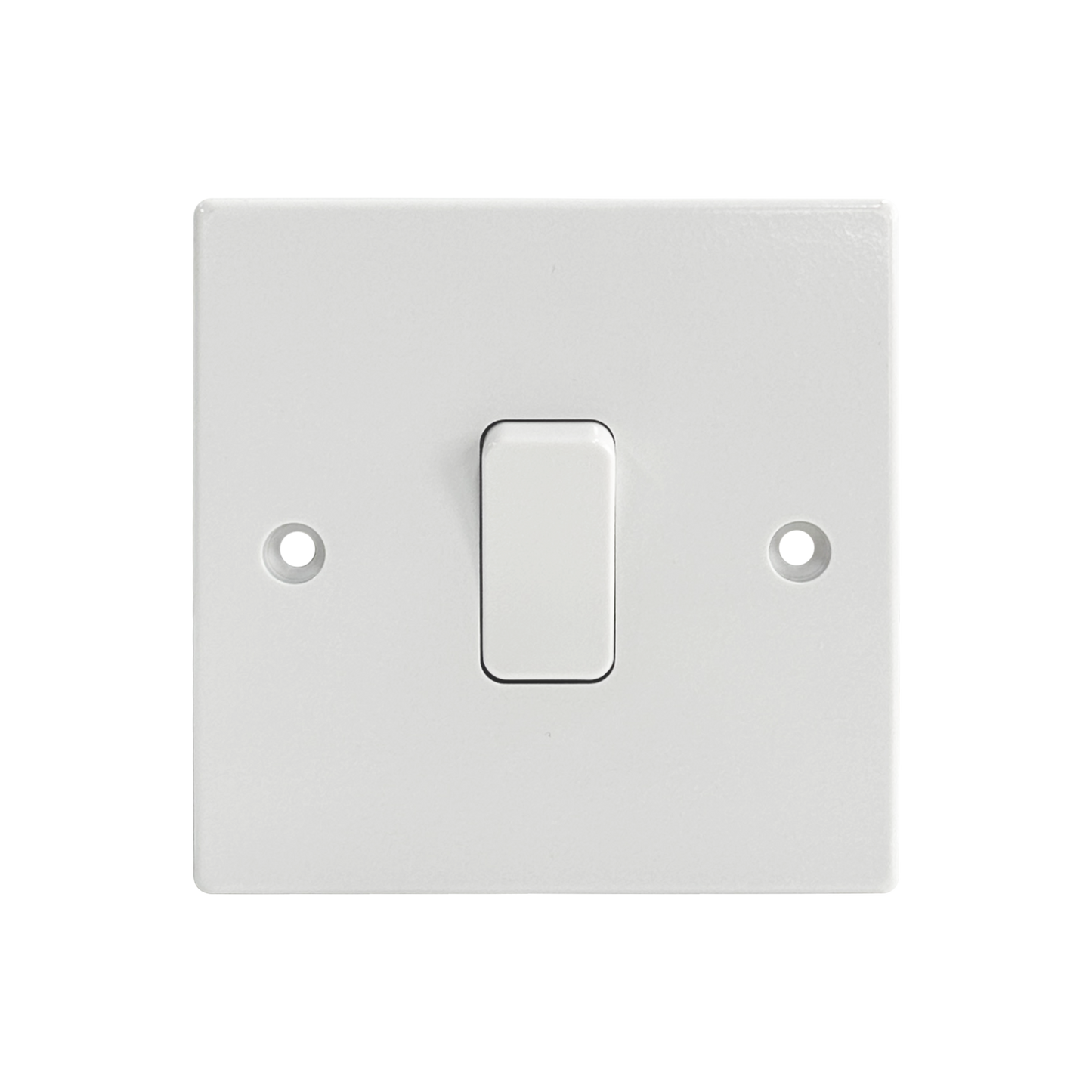 Caradok 1G 2Way 10A Switch Squared Edge