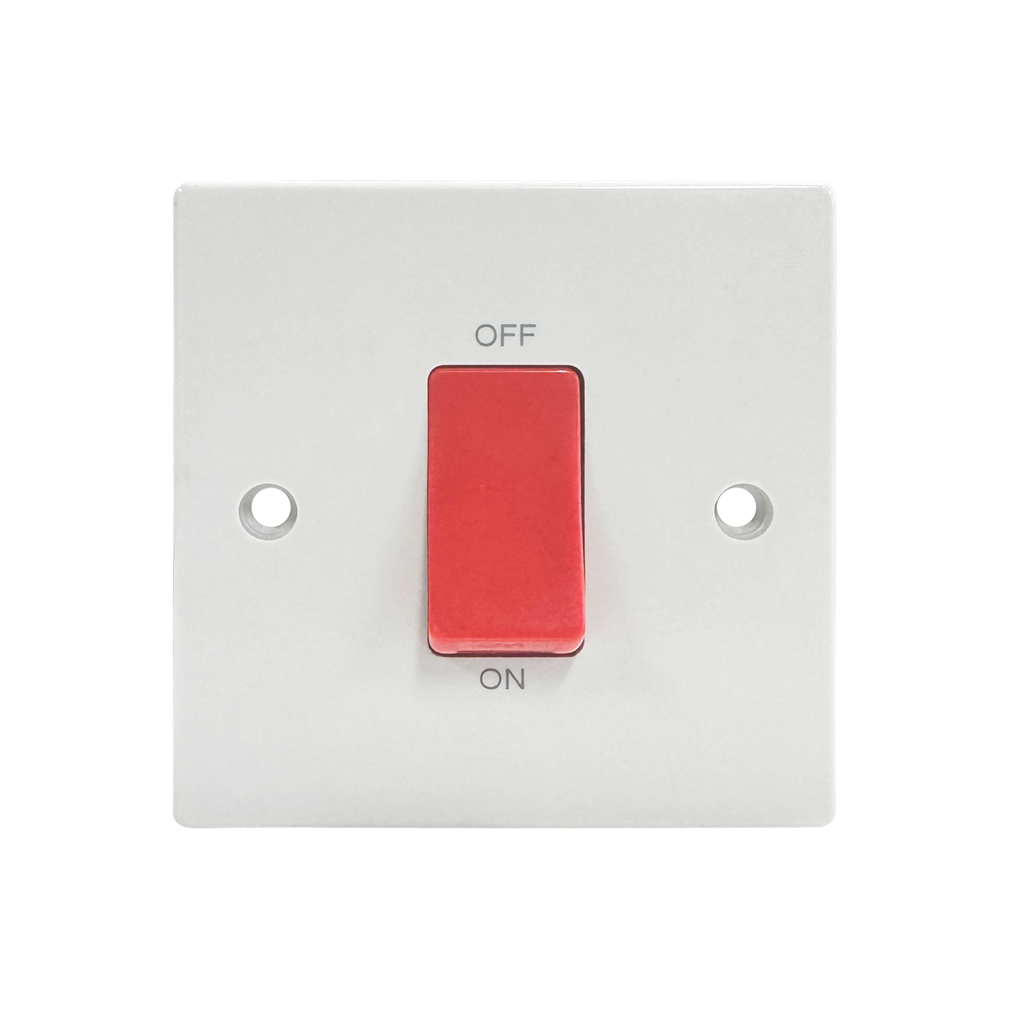 Caradok 1G 45A DP Switch Squared Edge