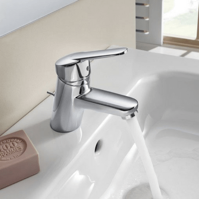 Victoria V2 Chrome Basin Mixer Tap With Pop-Up Waste