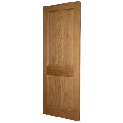 Victorian 4 Panel Oak Prefinished Internal Door - All Sizes