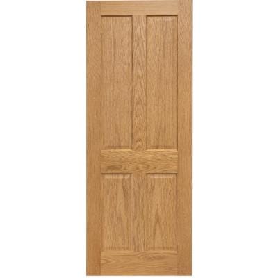 Victorian 4 Panel Oak Prefinished Internal Door - All Sizes