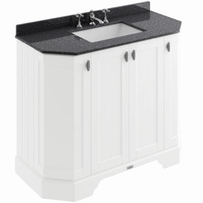 Victrion Angled 4 Door Basin Unit - All Colours