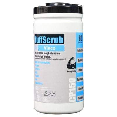 Vinco Tuffscrub Abrasive Wipes