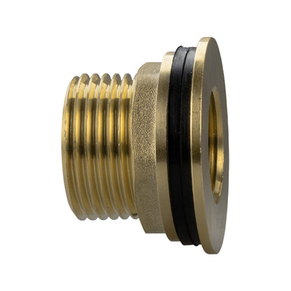 Water Butt Brass 1" BSP Male - 3/4" BSP Female