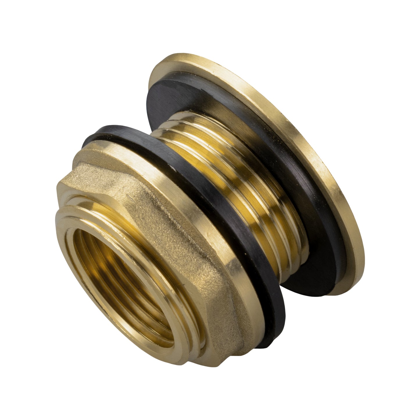 Water Butt Brass 1" BSP Male - 3/4" BSP Female