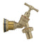 Water Butt Brass Kit 3/4" with Brass Barbed Tap