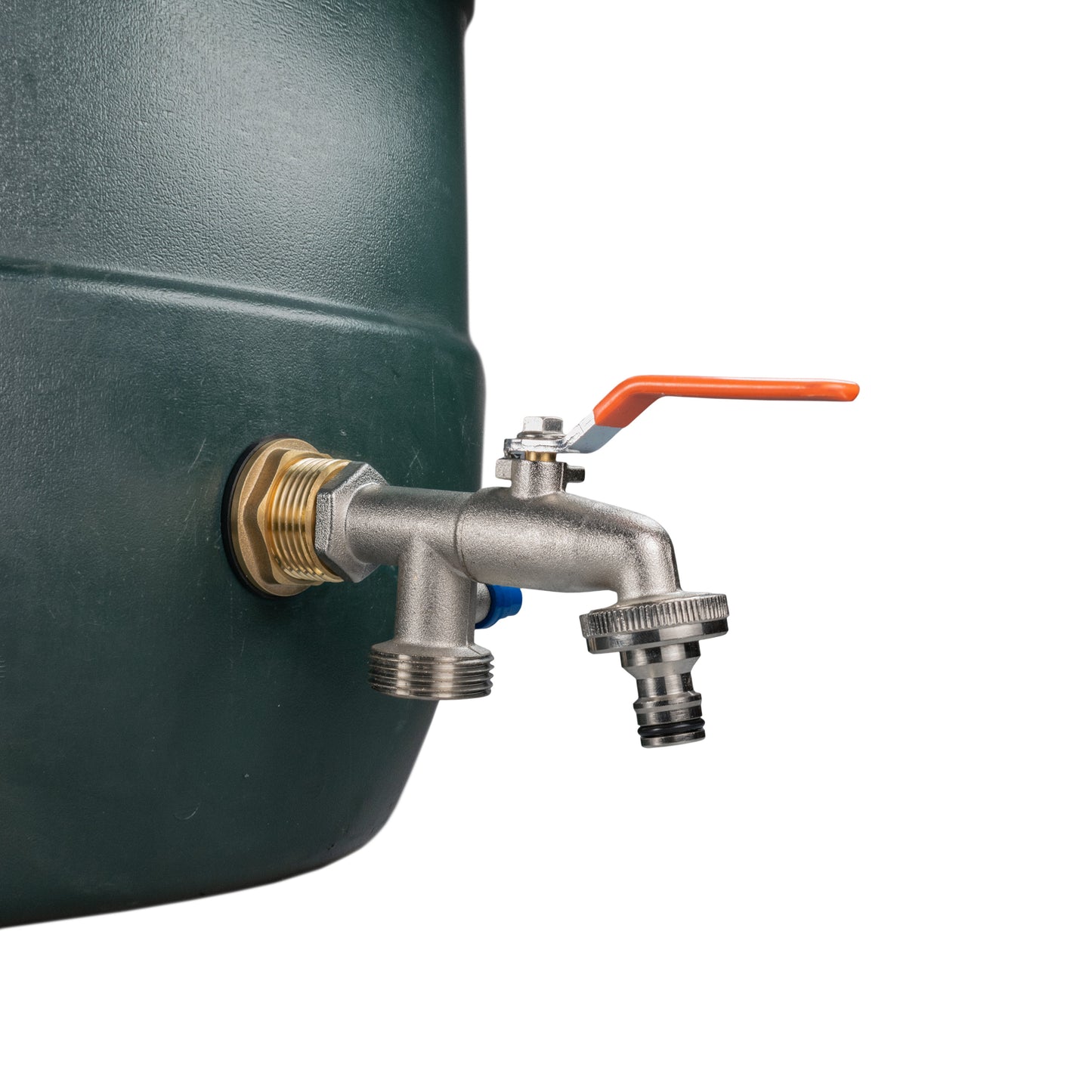 Water Butt Brass Kit 1" with Double Tap