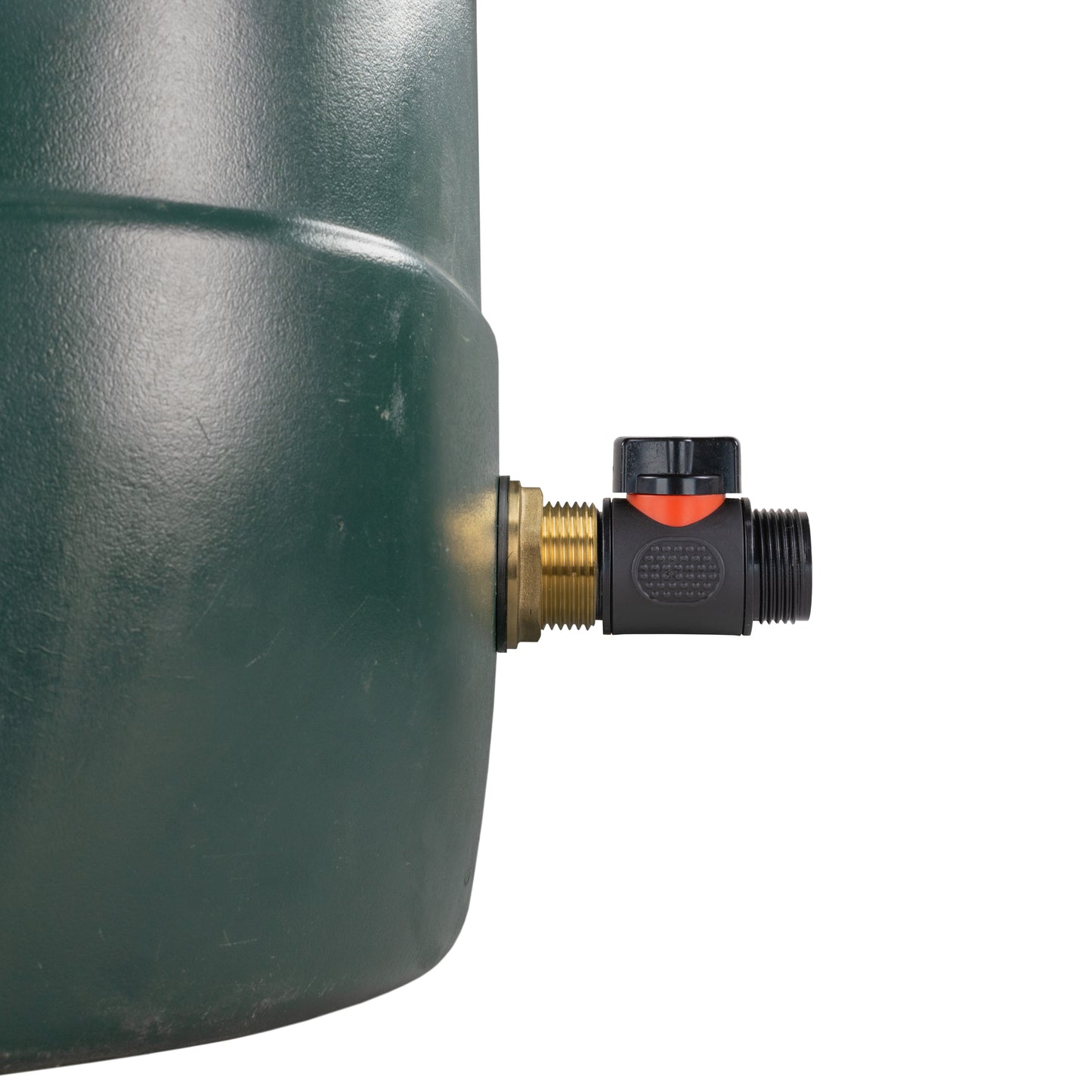 Water Butt Brass Kit 1" with 3/4" BSP In-Line Valve