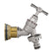 Water Butt Brass Kit 1" with Nickel Plated Quick Connect Tap