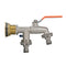 Water Butt Brass Kit 1" with Double Quick Connect Tap