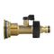 Water Butt Brass Kit 1" with Brass Valve + Quick Connect