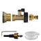Water Butt Brass Kit 1" with Brass Valve + Quick Connect and Drill Bit