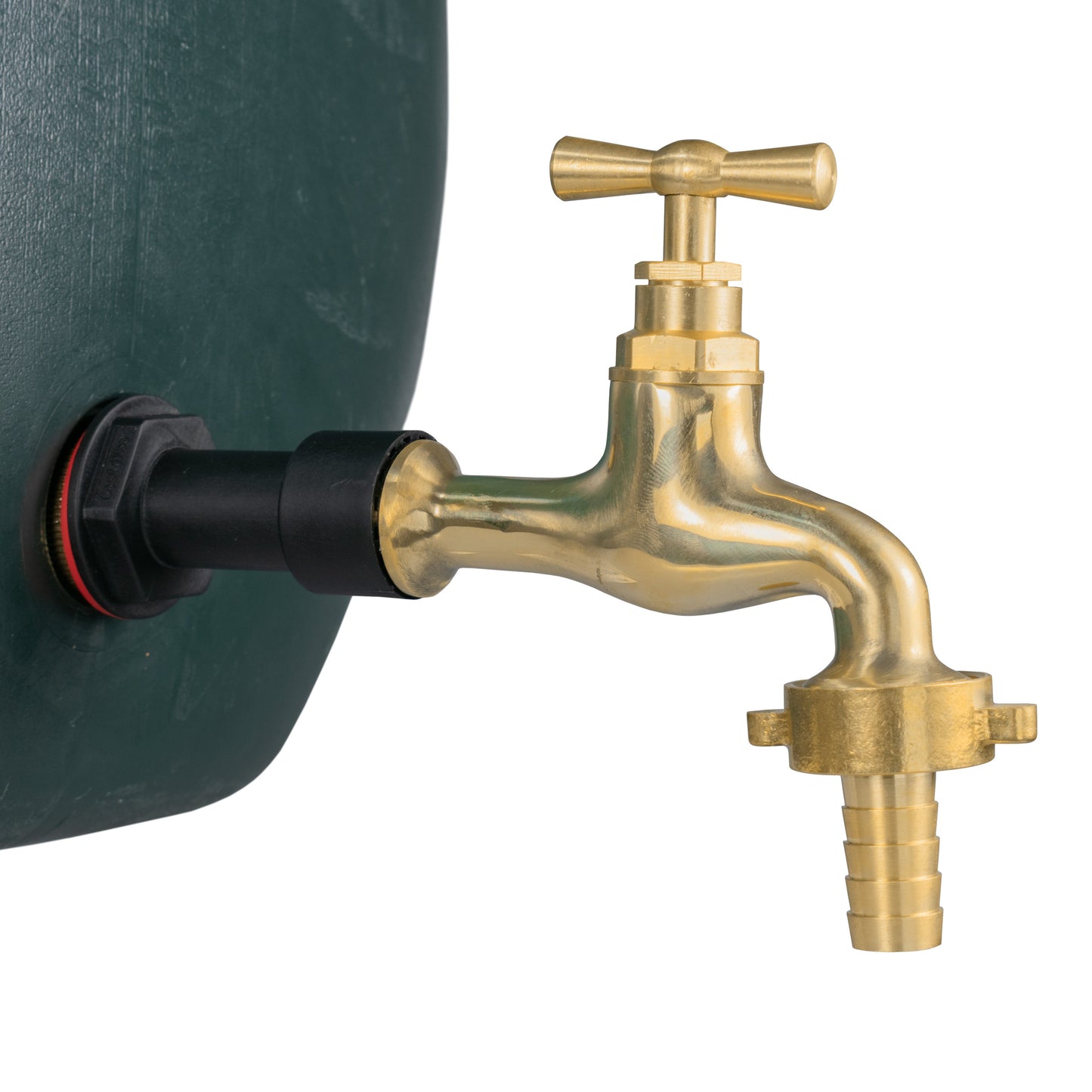 Water Butt Extension Kit 1/2" with 19mm Barbed Polished Brass Tap