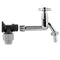 Wall Flange Kit 20mm MDPE - Extended Brass Chrome Tap 1/2" Barb