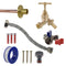 Brass Barbed Bib Tap STANDARD Connection Kit