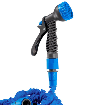 Expanding Trick Hose 7.5m - 22m Blue