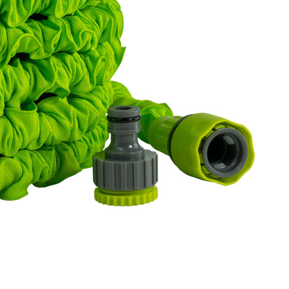 Expanding Trick Hose 15m - 45m Lime