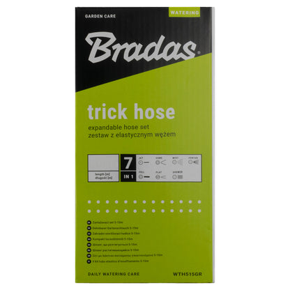 Expanding Trick Hose 5m - 15m Lime