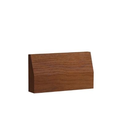 Walnut Prefinished Half Splayed Architrave - 90mm x 16mm x 2100mm (Pack of 5)