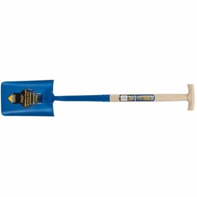 Draper Solid Forged T Handled Trenching Shovel with Ash Shaft