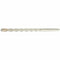 Draper 12 x 225mm TCT Tapered Guide Drill For Diamond Core Bits