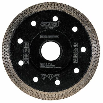 Draper Turbo X Porcelain Diamond Blade - All Sizes