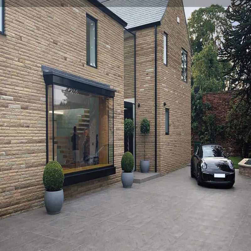 Pietra Serena Outdoor Porcelain Paving Tile 1200mm x 600mm x 20mm (Pack of 2) - All Colours