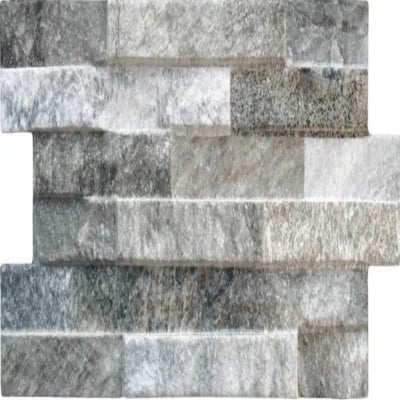St Moritz Wall Cladding - Gris 400mm x 160mm (12 per Pack - 0.77m2)