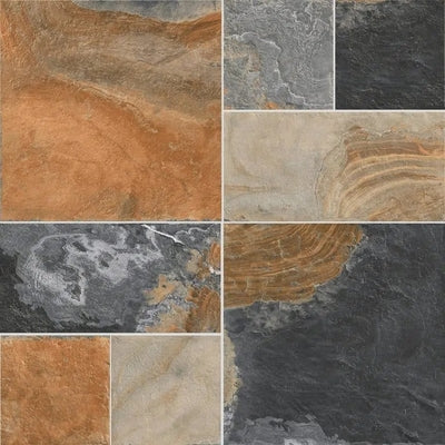 Bierzo Mix Matt Modular 1000mm x 1000mm (8 per Box - Various Sizes)