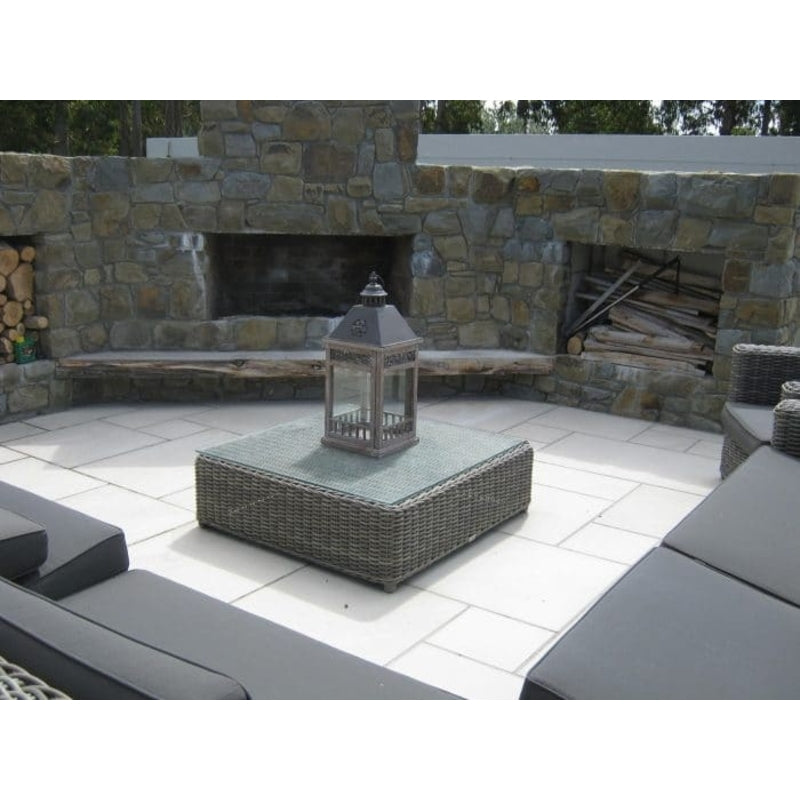 Chivas Ivory Sandstone Paving Pack (19.50m2 - 66 Slabs / Mixed Pack)