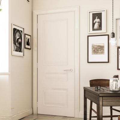 Windsor White Primed Internal Door - All Sizes