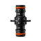 Two Way Connector Male Snap-On Joiner, Orange/Black, Bradas