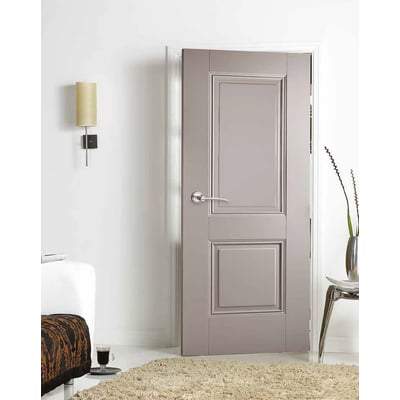 Arnhem Grey Primed 2 Panel Interior Door - 1981mm x 762mm