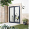 Aluvu Anthracite Grey French Doors - 2095mm x 1495mm