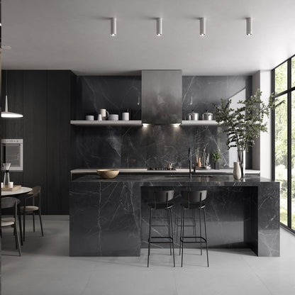 Amani Marble Dark Grey - All Sizes