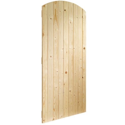Ledged & Braced Arched Top External Pine Gate