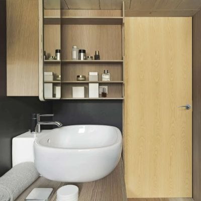 Veneered Ash Pre Finished Internal Door - All Sizes