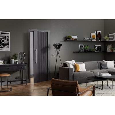 Melbourne Ash Grey Pre-Finished Interior Door - 1981mm x 838mm