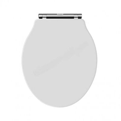 Porchester Trad Round Wood Soft Close Toilet Seat