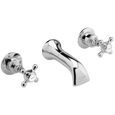 Wall Mounted Crosshead Basin Mixer Tap