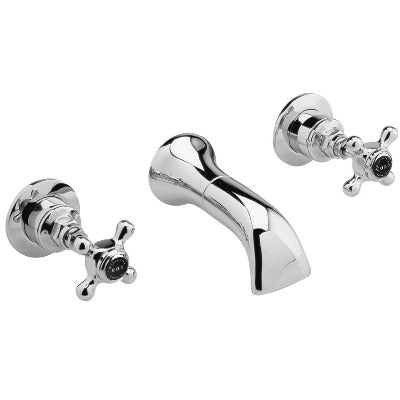 Wall Mounted Crosshead Basin Mixer Tap