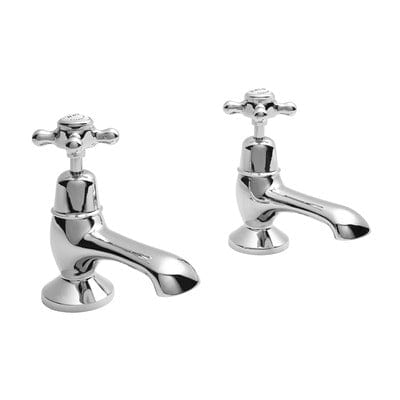 White Bath Taps