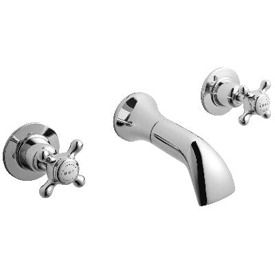 Wall Mounted Crosshead Basin Mixer Tap