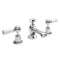 Domed Deck Mounted Lever Basin Mixer