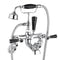 Black Lever Wall Mounted Bath Shower Mixer