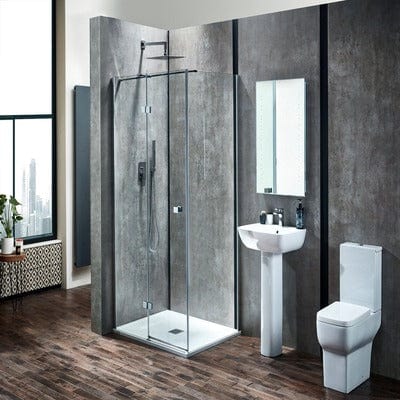 Bella 570mm Basin & Pedestal - 1 Tap Hole