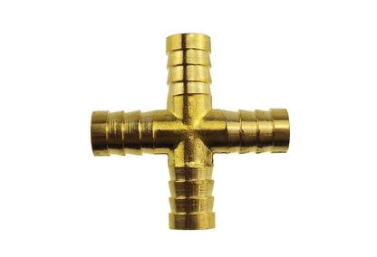 Brass Cross Joiner 8mm